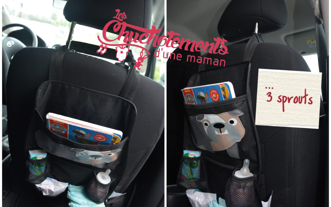 Le rangement en voiture avec 3 Sprouts