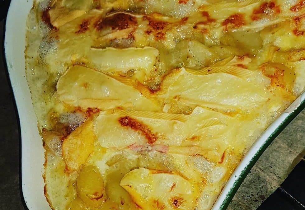 Gratin de pomme de terre façon tartiflette