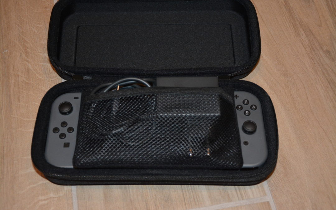 Pochette de transport rigide pour Nintendo Switch