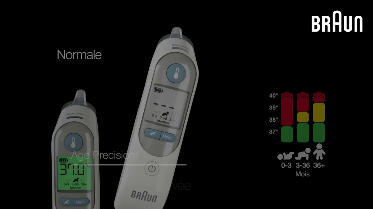 Mon super Thermomètre Braun ThermoScan 7 Les chuchotements d
